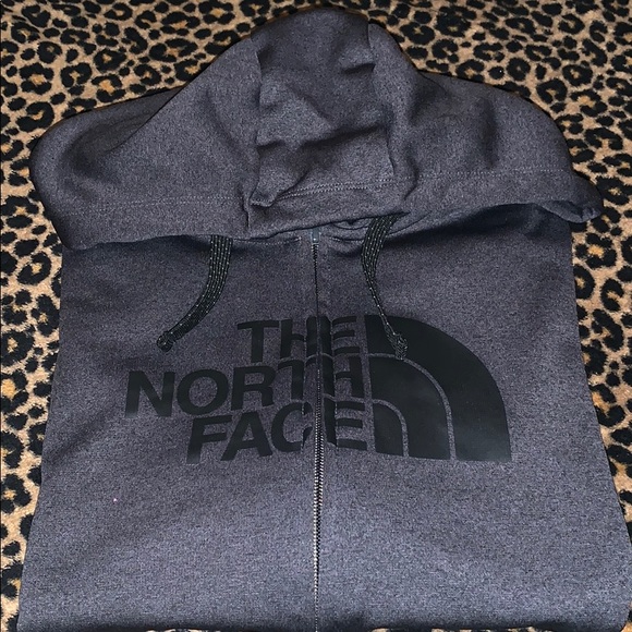 The North Face Tops - Grey The North Face Zip Up Hoodie size Medium